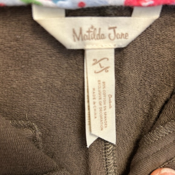 Matilda Jane Scouts Honor Embroidered Pants Size Large - Picture 4 of 5